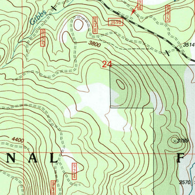 United States Geological Survey Susanville, OR (1999, 24000-Scale) digital map
