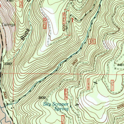 United States Geological Survey Susanville, OR (1999, 24000-Scale) digital map