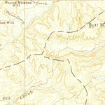 United States Geological Survey Susanville W, CA (1892, 250000-Scale) digital map
