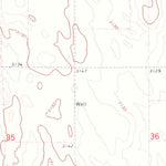 United States Geological Survey Sutherland Reservoir East, NE (1971, 24000-Scale) digital map
