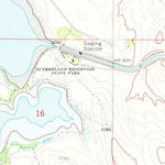 United States Geological Survey Sutherland Reservoir East, NE (1971, 24000-Scale) digital map