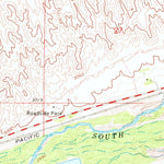 United States Geological Survey Sutherland Reservoir NW, NE (1971, 24000-Scale) digital map