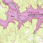 United States Geological Survey Sutherland, VA (1963, 24000-Scale) digital map