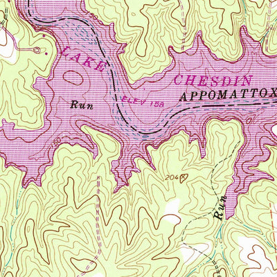 United States Geological Survey Sutherland, VA (1963, 24000-Scale) digital map