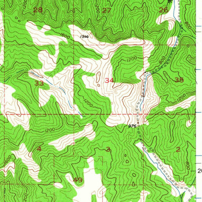 United States Geological Survey Sutherlin, OR (1954, 62500-Scale) digital map