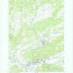 United States Geological Survey Sutherlin, OR (1988, 24000-Scale) digital map
