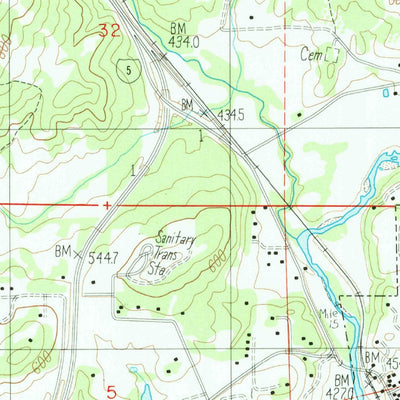 United States Geological Survey Sutherlin, OR (1988, 24000-Scale) digital map
