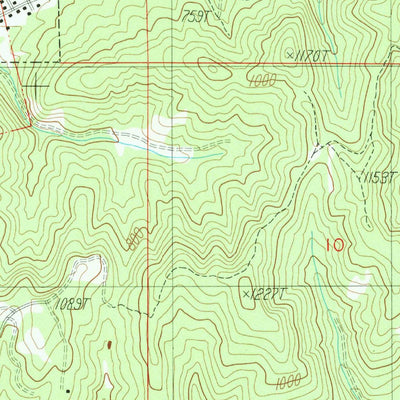 United States Geological Survey Sutherlin, OR (1988, 24000-Scale) digital map