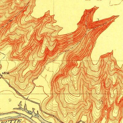 United States Geological Survey Sutter Buttes, CA (1912, 31680-Scale) digital map