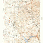 United States Geological Survey Sutter Creek, CA (1941, 62500-Scale) digital map
