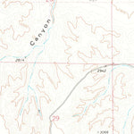 United States Geological Survey Suttlers Canyon East, NE (1973, 24000-Scale) digital map
