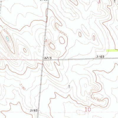 United States Geological Survey Suttlers Canyon West, NE (1973, 24000-Scale) digital map