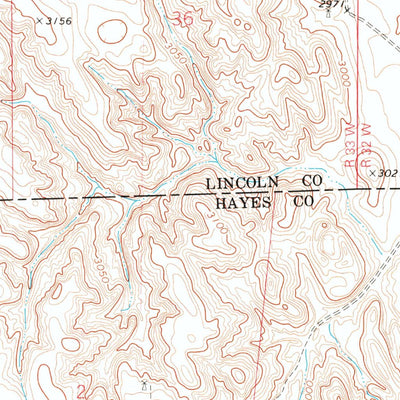 United States Geological Survey Suttlers Canyon West, NE (1973, 24000-Scale) digital map
