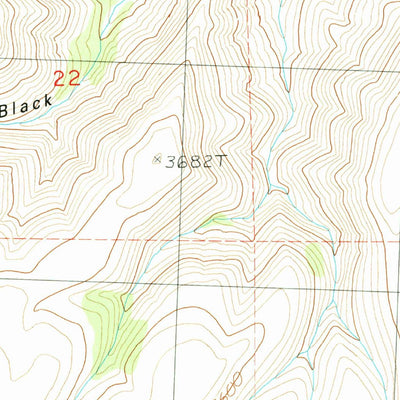 United States Geological Survey Sutton Mountain, OR (1987, 24000-Scale) digital map