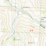 United States Geological Survey Sutton Mountain, OR (1987, 24000-Scale) digital map
