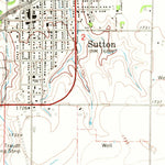 United States Geological Survey Sutton, NE (1969, 24000-Scale) digital map