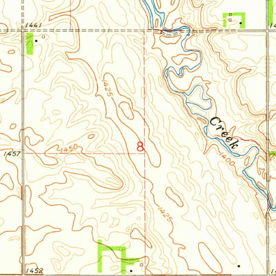 United States Geological Survey Sutton NE, ND (1961, 24000-Scale) digital map