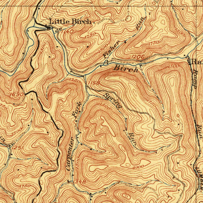 United States Geological Survey Sutton, WV (1910, 62500-Scale) digital map