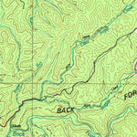 United States Geological Survey Sutton, WV (1981, 100000-Scale) digital map