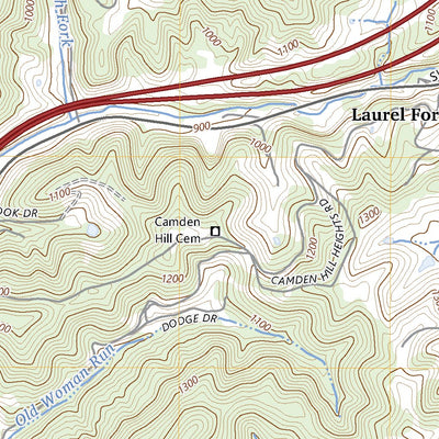 United States Geological Survey Sutton, WV (2023, 24000-Scale) digital map