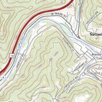 United States Geological Survey Sutton, WV (2023, 24000-Scale) digital map