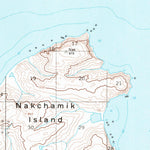 United States Geological Survey Sutwik Island B-6, AK (1963, 63360-Scale) digital map