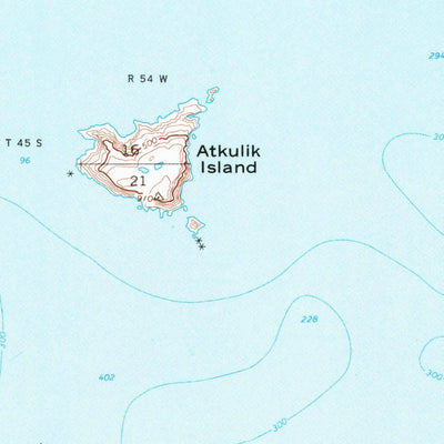 United States Geological Survey Sutwik Island B-6, AK (1963, 63360-Scale) digital map