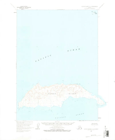 United States Geological Survey Sutwik Island C-4, AK (1963, 63360-Scale) digital map