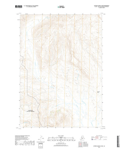 United States Geological Survey Sutwik Island D-4 NW, AK (2019, 25000-Scale) digital map