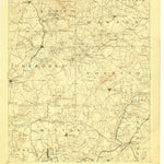United States Geological Survey Suwanee, GA (1894, 125000-Scale) digital map