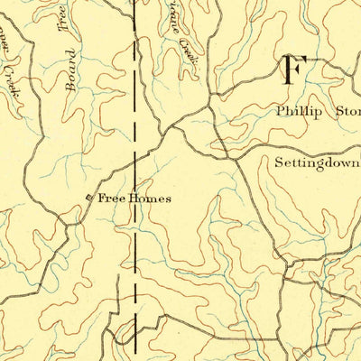 United States Geological Survey Suwanee, GA (1894, 125000-Scale) digital map