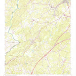United States Geological Survey Suwanee, GA (1964, 24000-Scale) digital map