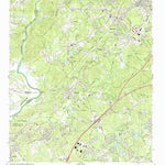 United States Geological Survey Suwanee, GA (1992, 24000-Scale) digital map