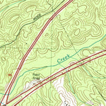 United States Geological Survey Suwanee, GA (1992, 24000-Scale) digital map