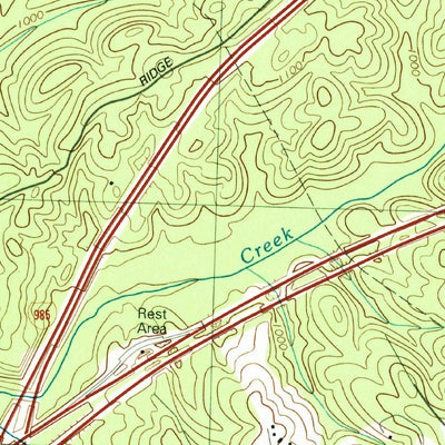 United States Geological Survey Suwanee, GA (1992, 24000-Scale) digital map