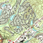 United States Geological Survey Suwanee, GA (1999, 24000-Scale) digital map