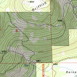 United States Geological Survey Swain Mountain, CA (1995, 24000-Scale) digital map