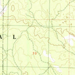United States Geological Survey Swains Hole, CA (1985, 24000-Scale) digital map