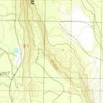 United States Geological Survey Swains Hole, CA (1985, 24000-Scale) digital map