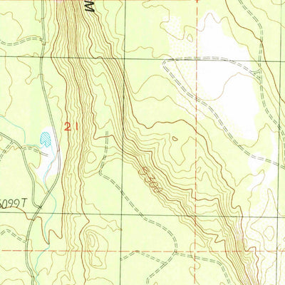 United States Geological Survey Swains Hole, CA (1985, 24000-Scale) digital map