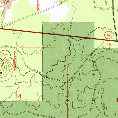 United States Geological Survey Swains Hole, CA (1995, 24000-Scale) digital map