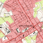 United States Geological Survey Swainsboro, GA (1971, 24000-Scale) digital map