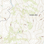 United States Geological Survey Swales Mountain, NV (2018, 24000-Scale) digital map