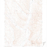 United States Geological Survey Swales Mountain NW, NV (1968, 24000-Scale) digital map