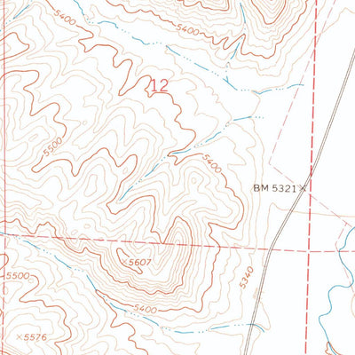 United States Geological Survey Swales Mountain NW, NV (1968, 24000-Scale) digital map