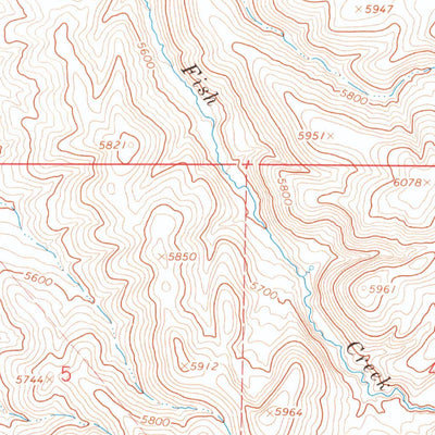 United States Geological Survey Swales Mountain NW, NV (1968, 24000-Scale) digital map