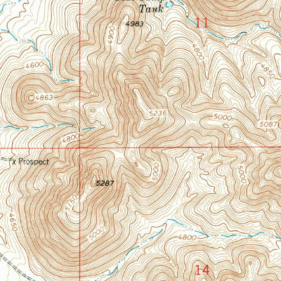 United States Geological Survey Swallow Fork Peak, NM (1965, 24000-Scale) digital map