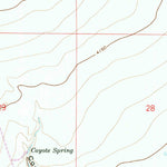 United States Geological Survey Swallow Nest Canyon, NM (1967, 24000-Scale) digital map