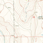 United States Geological Survey Swamp Creek, MT (1968, 24000-Scale) digital map