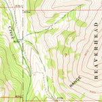 United States Geological Survey Swamp Creek, MT (1968, 24000-Scale) digital map